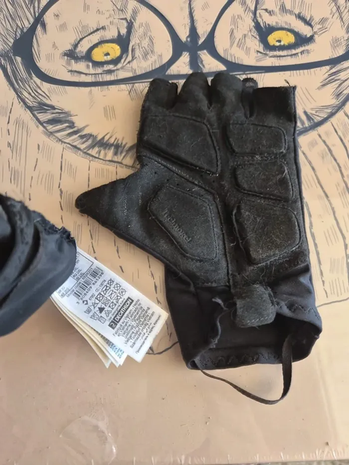 Gants Van rysel inserts gel technogel - photo numéro 2
