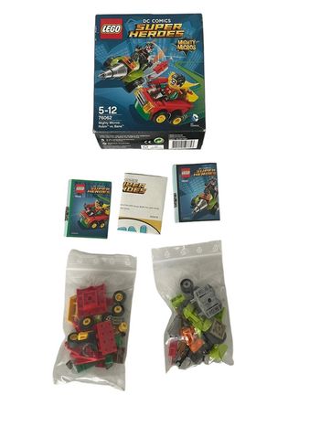 Lego Dc Comics Super Heroes Mighty Micros Robin Vs Bane N•76062