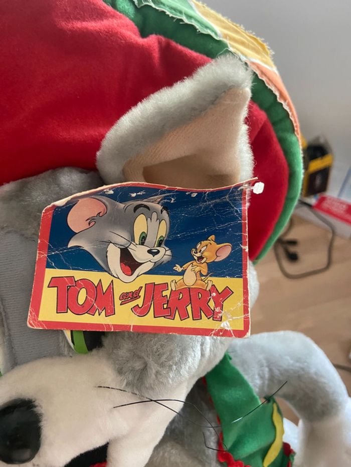 Peluche Tom (Tom & Jerry) Play By Play avec sombrero - photo numéro 2