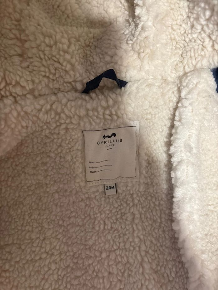Manteau Cyrillus très chaud 24 mois - photo numéro 4