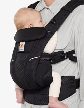 Porte bébé Ergobaby omni breeze noir onyx