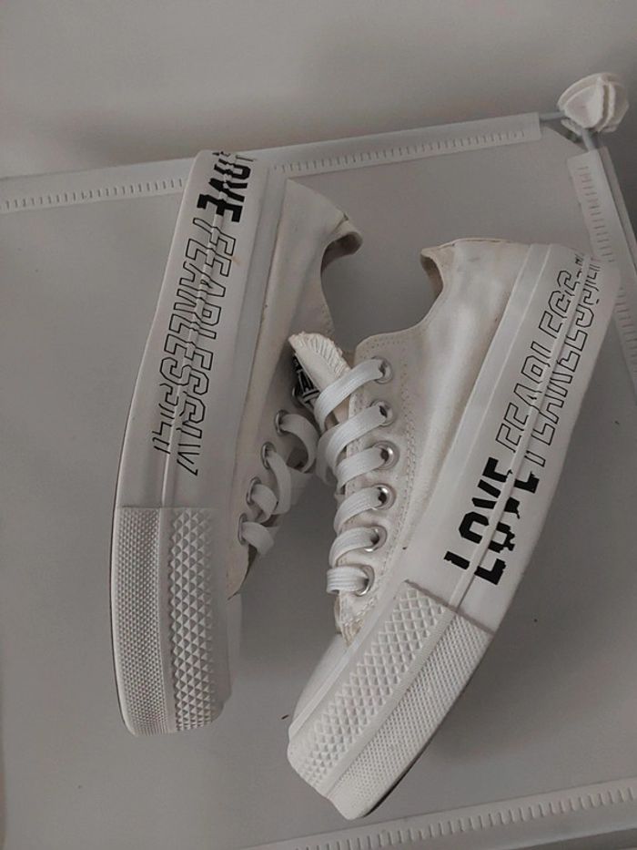 Converse compensée femme pointure 36,5 - photo numéro 3