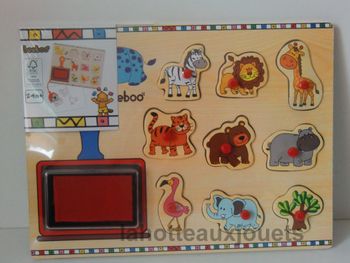 PUZZLE  TAMPON ENCREURS beeboo  60406481