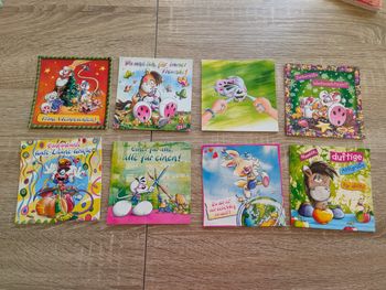 Lot 8 cartes postales carrées Diddl – différentes séries