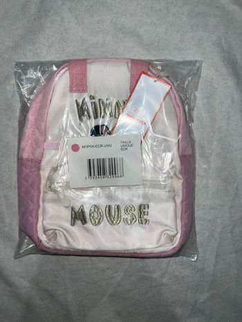 Sacs à dos Minnie Mickey Disney en glitter print pour filles 