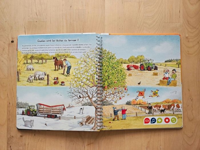 Livre interactif Tiptoi Mon imagier à la ferme - photo numéro 8