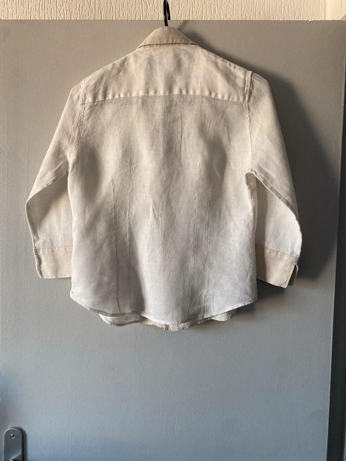 Chemise Villaret (crème), M / 38 / 10 - photo numéro 2