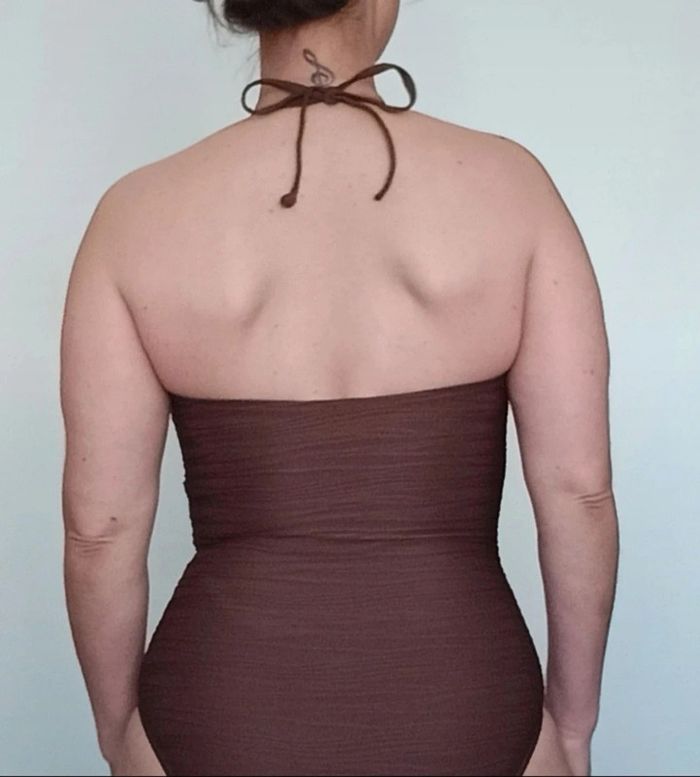 Maillot de bain une pièce texturé chic taille 40 - photo numéro 4