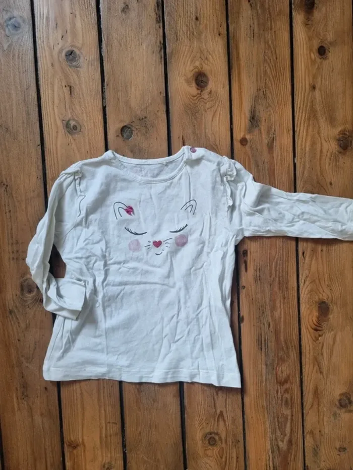 T shirt manches longues 18 mois