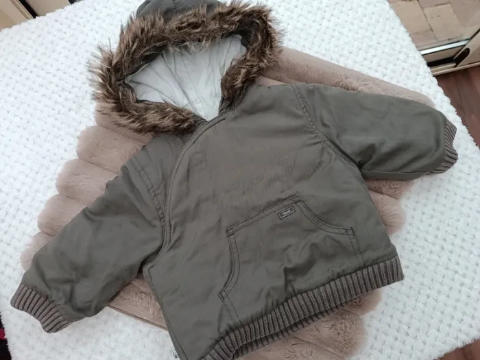 🔸Veste Manteau Mi-saison Obaibi Garçon 12 Mois🔸 - photo numéro 2