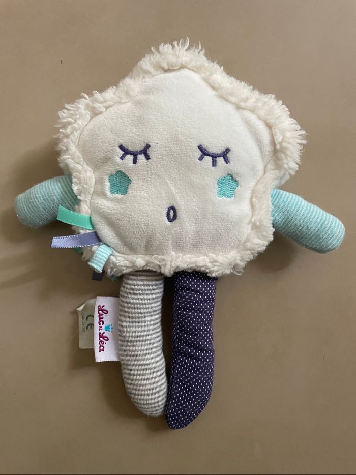 Doudou bébé étoile Luc et Léa