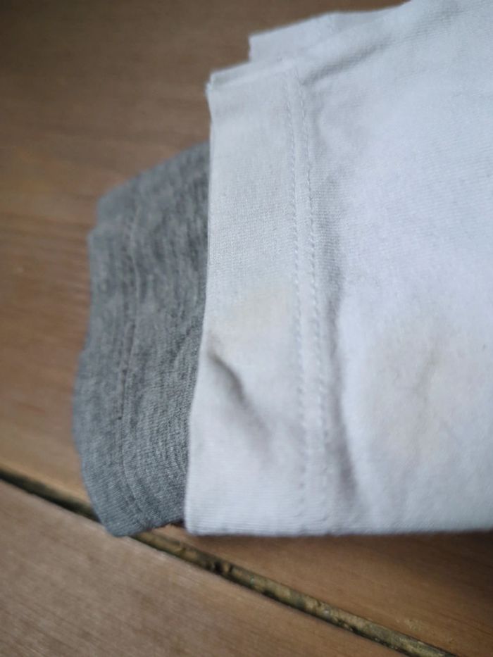 Lot leggins 18 mois gris blanc rayures catimini name it - photo numéro 4