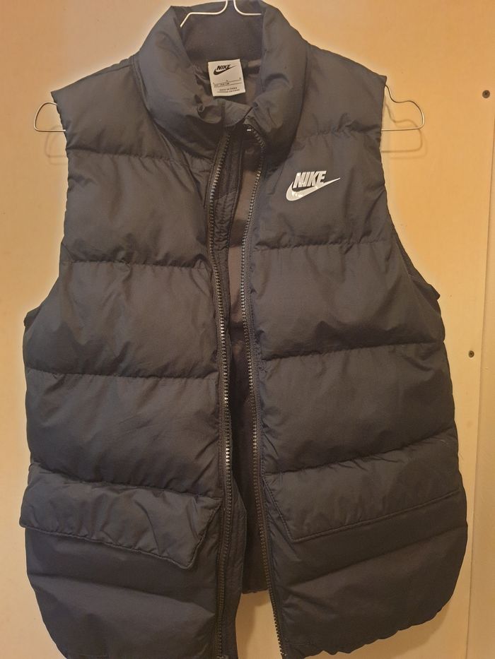 Doudoune sans manche noir Nike