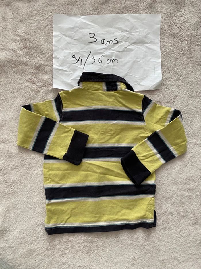 Lot 3 polos manches longues - Sergent Major - 3 ans - TBE - photo numéro 4