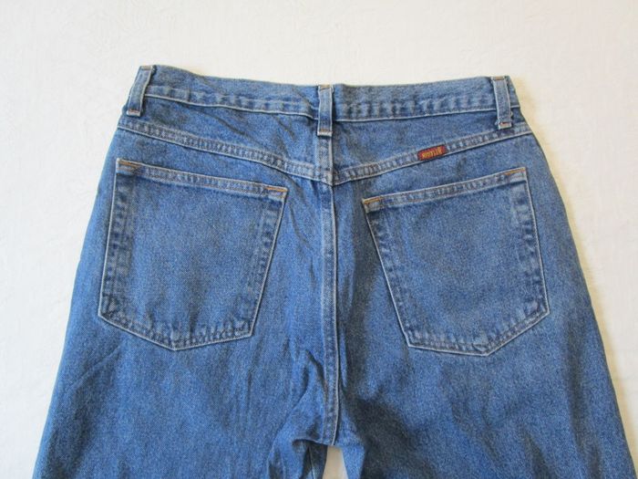 Jeans Rustler by Wrangler homme 100% coton coupe droite straight leg Taille 42 W33 L30 Bleu (J263) - photo numéro 5