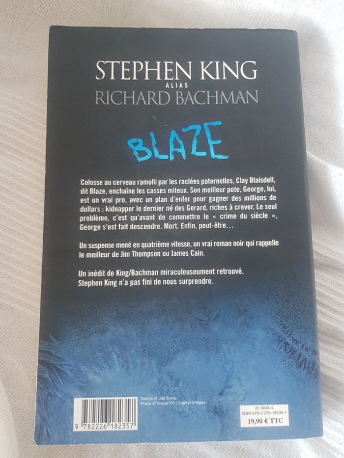 Blaze de Stephen KING - photo numéro 2