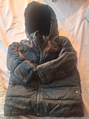 Doudoune gris et marine Jacadi enfant.4 ans / 104 cm