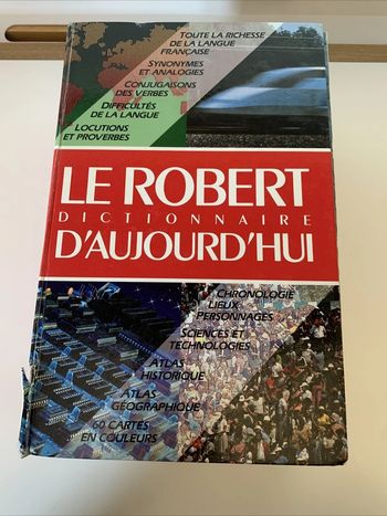 Dictionnaire Le Robert Dictionnaire d’aujourd’hui