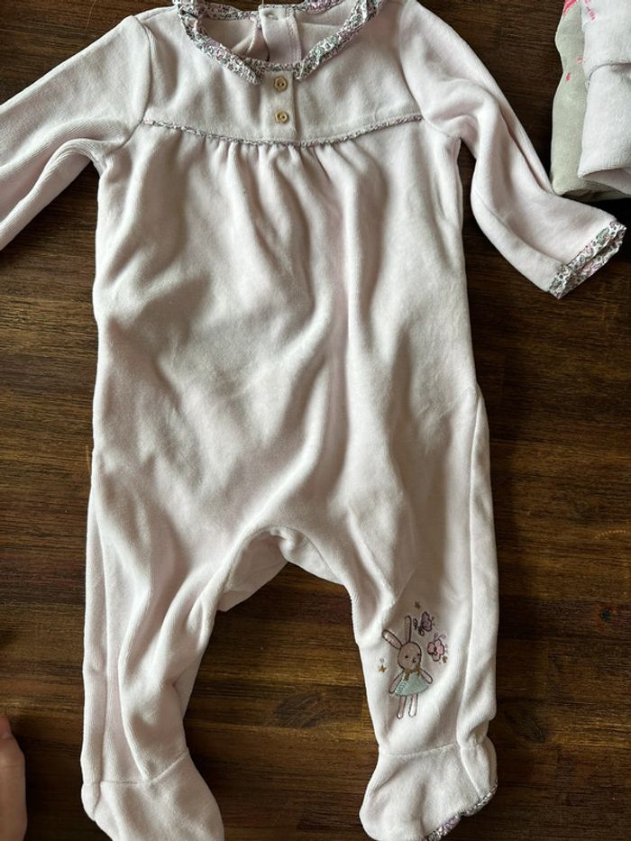 Lot pyjamas velours - photo numéro 2