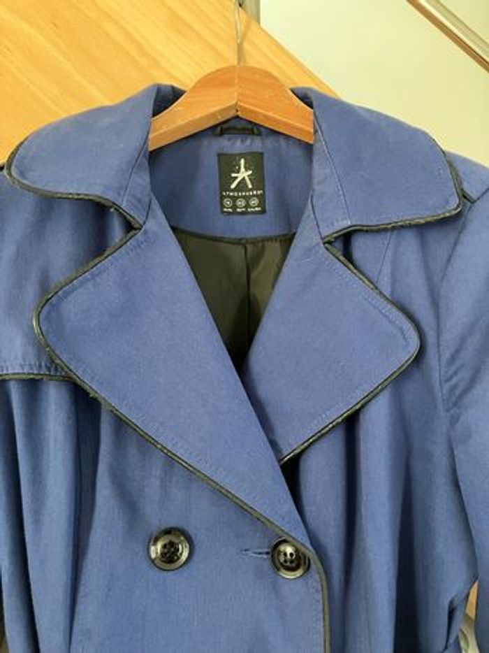 Joli trench bleu roi-Atmosphère - photo numéro 8