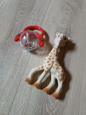 Hochet+ girafe