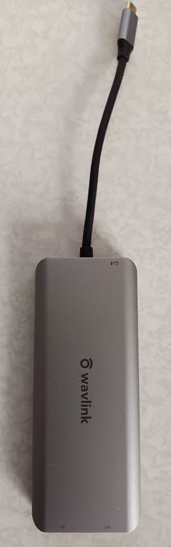 WAVLINK Station d'accueil 12en1 Concentrateur USB C HDMI pour portable Notebook