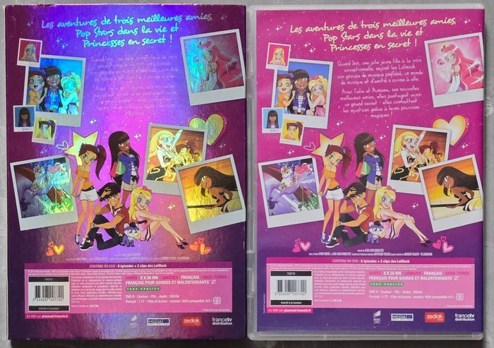 LoliRock Saison 1 Vol 1 (Le Destin d'une Princesse) Dvd d'occasion en très bon état comme neuf - photo numéro 5