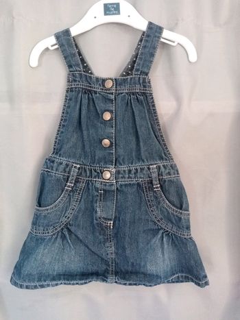 Robe en jean 12 mois
