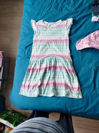 Robe sans manches  la halle taille 10ans