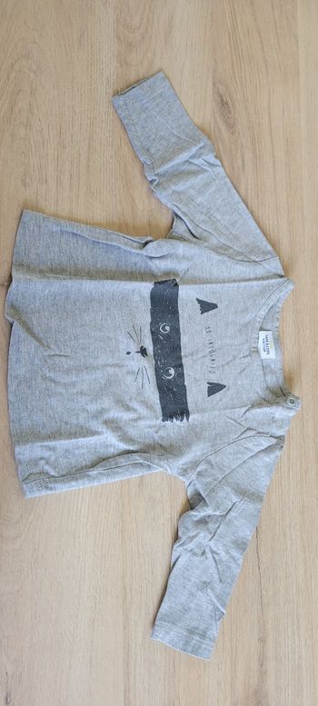 Tee shirt manches longues 9 mois