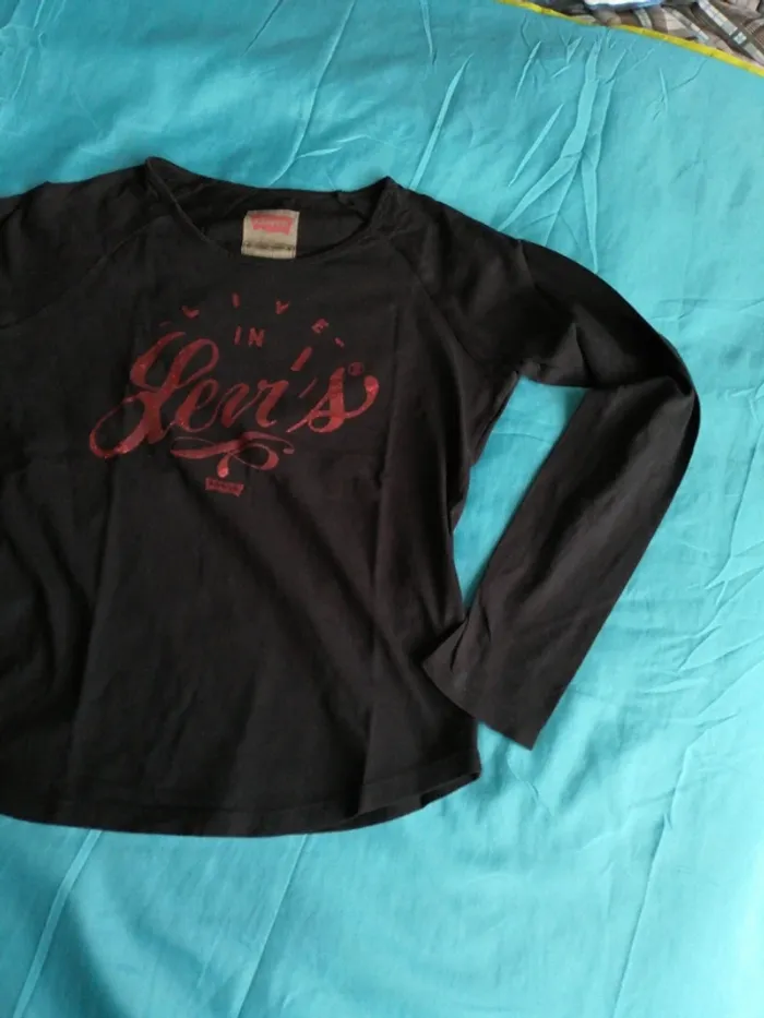 T-shirt manches longues adolescente - photo numéro 3