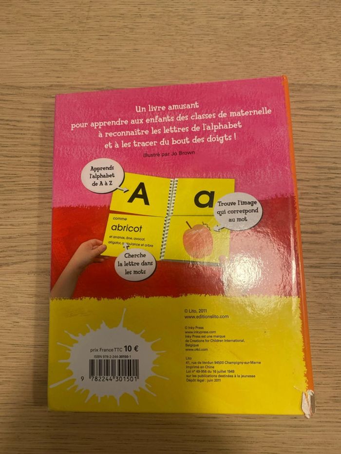 Livre alphabet Éditions Lito - photo numéro 4