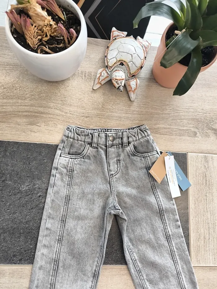 Pantalon jean souple coupe large garçon 12 mois bout'chou - photo numéro 5