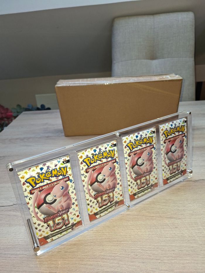 Lot de 2 présentoirs pour 4 boosters Pokémon artset magnétiques - photo numéro 6