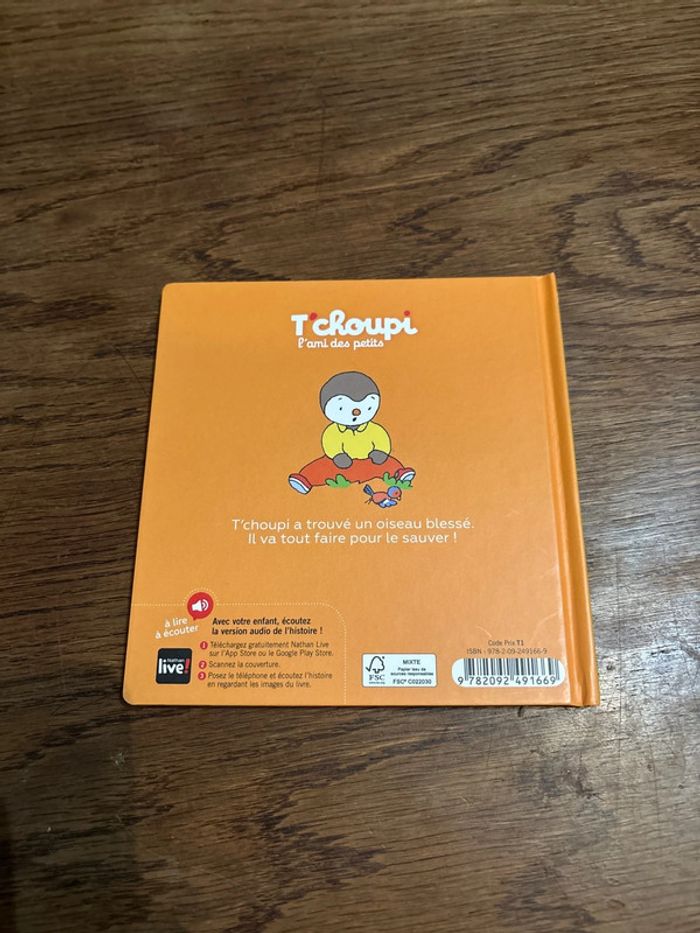 Livre T’choupi soigne un oiseau - photo numéro 3