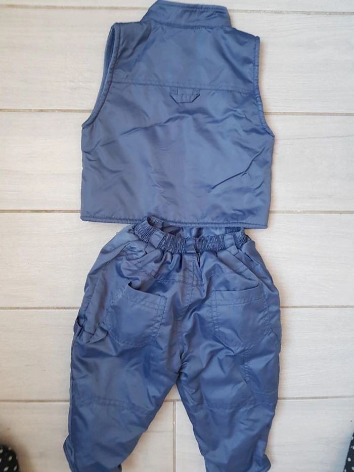 Ensemble hiver imperméable épais garçon 6mois - photo numéro 2
