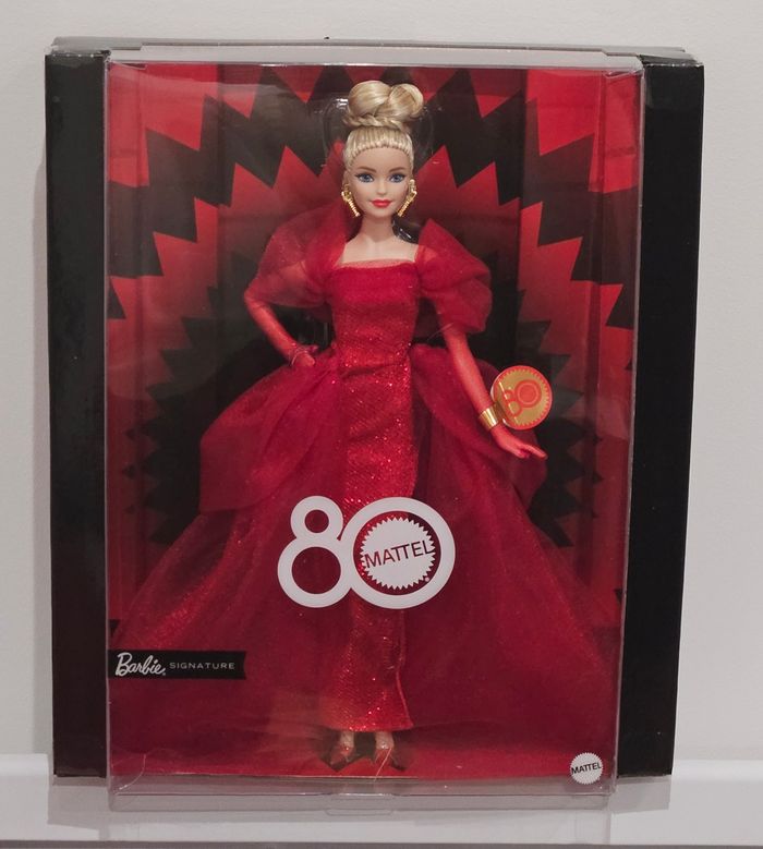 Poupée Barbie 80 ans Mattel
