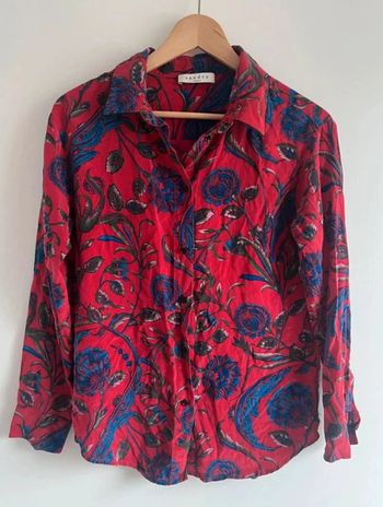 Chemisier Sandro rouge