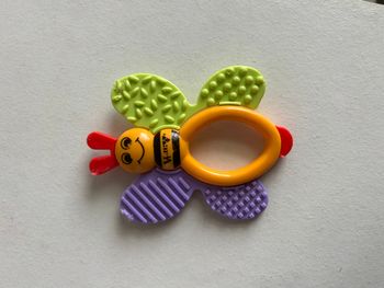 anneau de dentition papillon