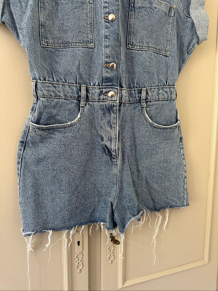 💙 Sublime combi-short Zara en jean 💙 - photo numéro 4