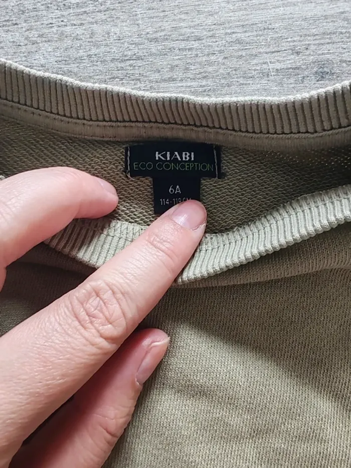 Pull kaki - photo numéro 3