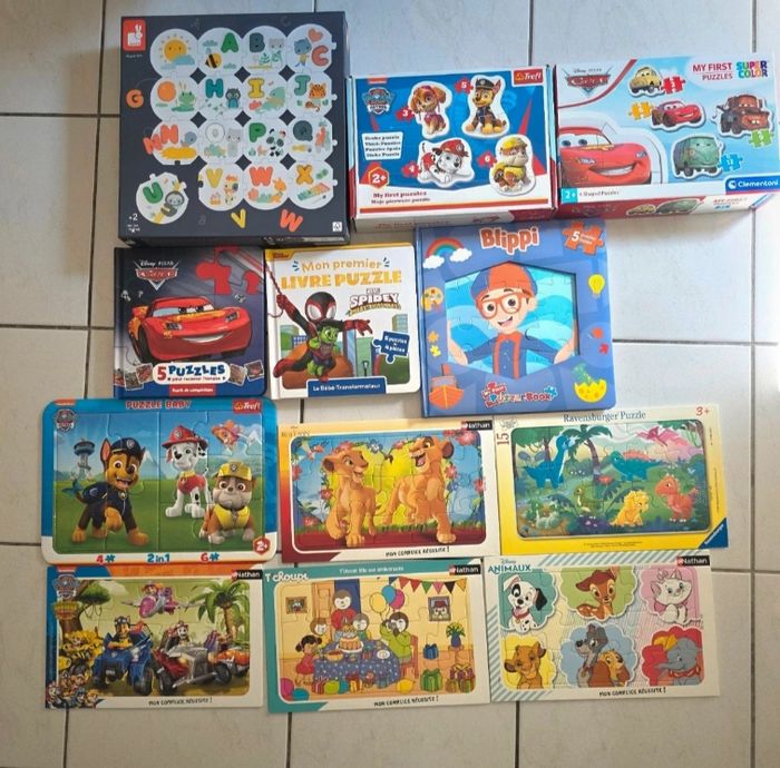 Lot 12 puzzle 2 - 3 ans
