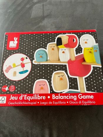 Jeu d’équilibre janod en bois 3/6 ans