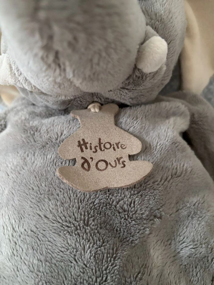 Peluche Doudou l'Eléphant - photo numéro 3