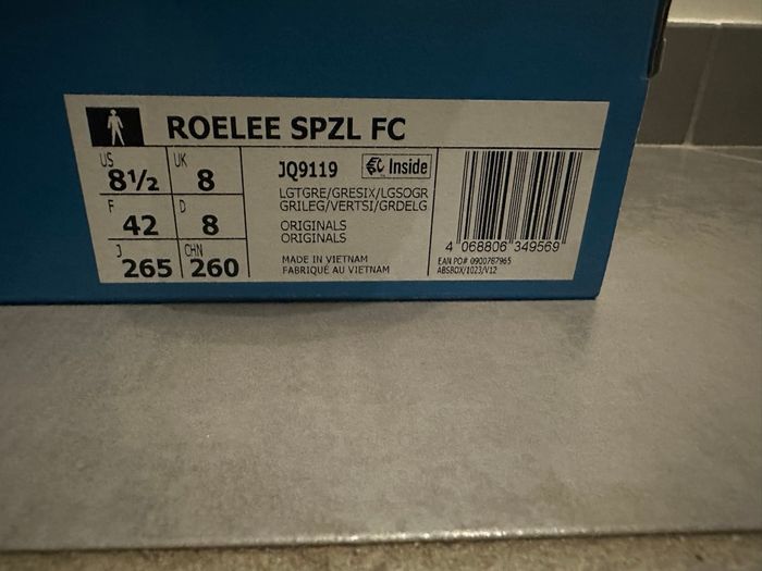 Adidas SPZL FC neuve gris taille 42 - photo numéro 4