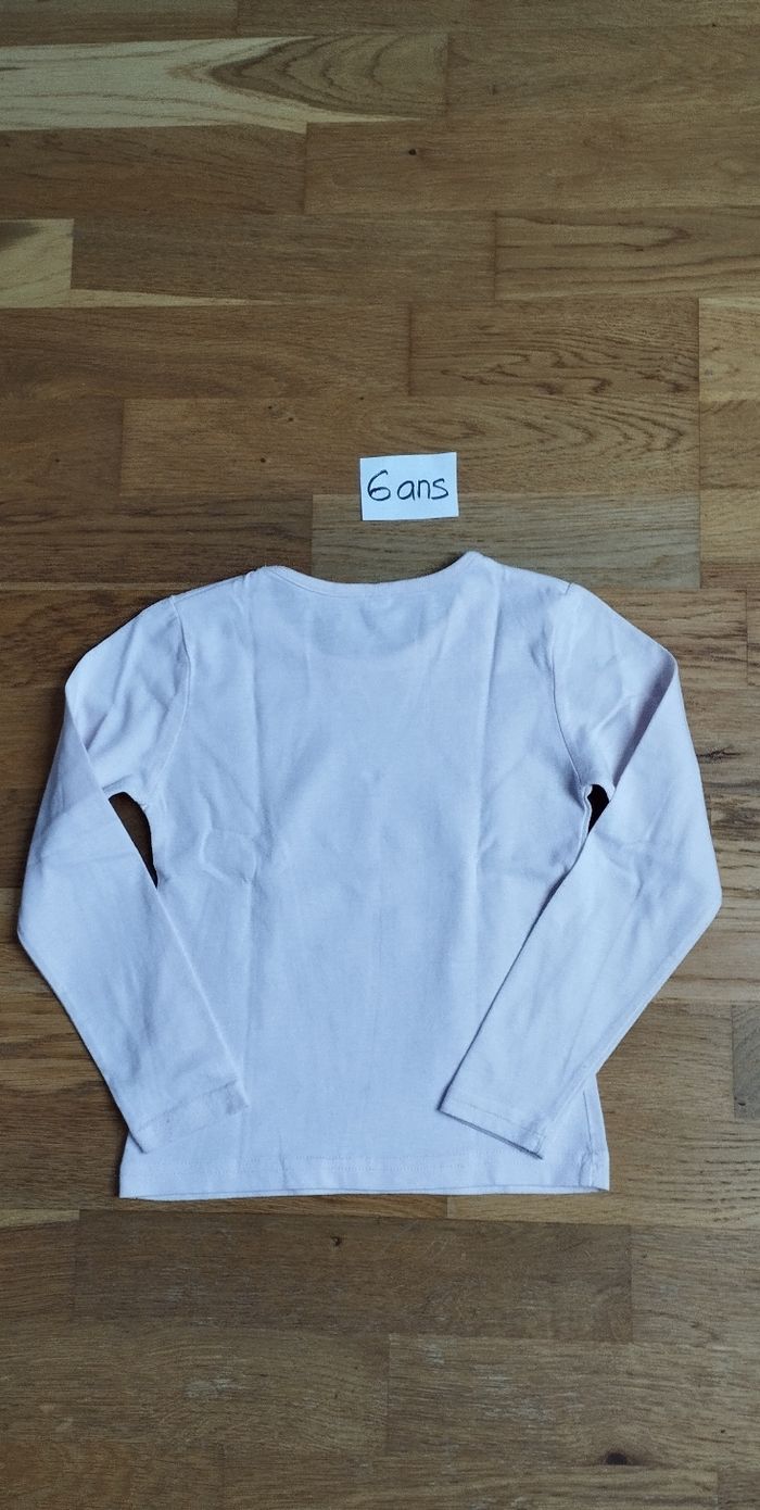 T-shirt fille 6 ans - photo numéro 2