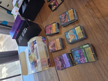 Cartes Lorcana chapitre 1 à 10