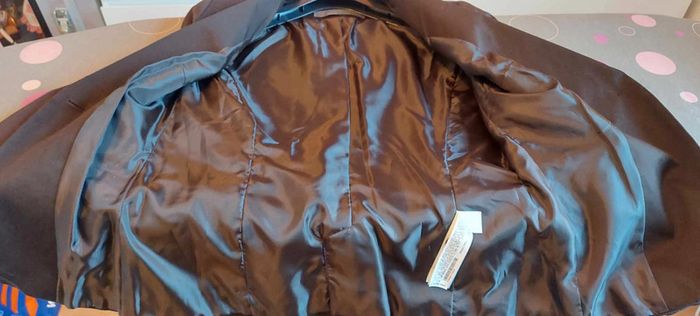 Belle veste blazer cintrée femme noire L Zara Basic neuve - photo numéro 4