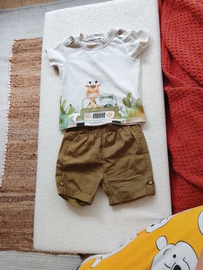 Ensemble d été bebe garçon