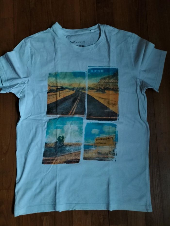 Tee-shirt manches courtes garçon 16 ans